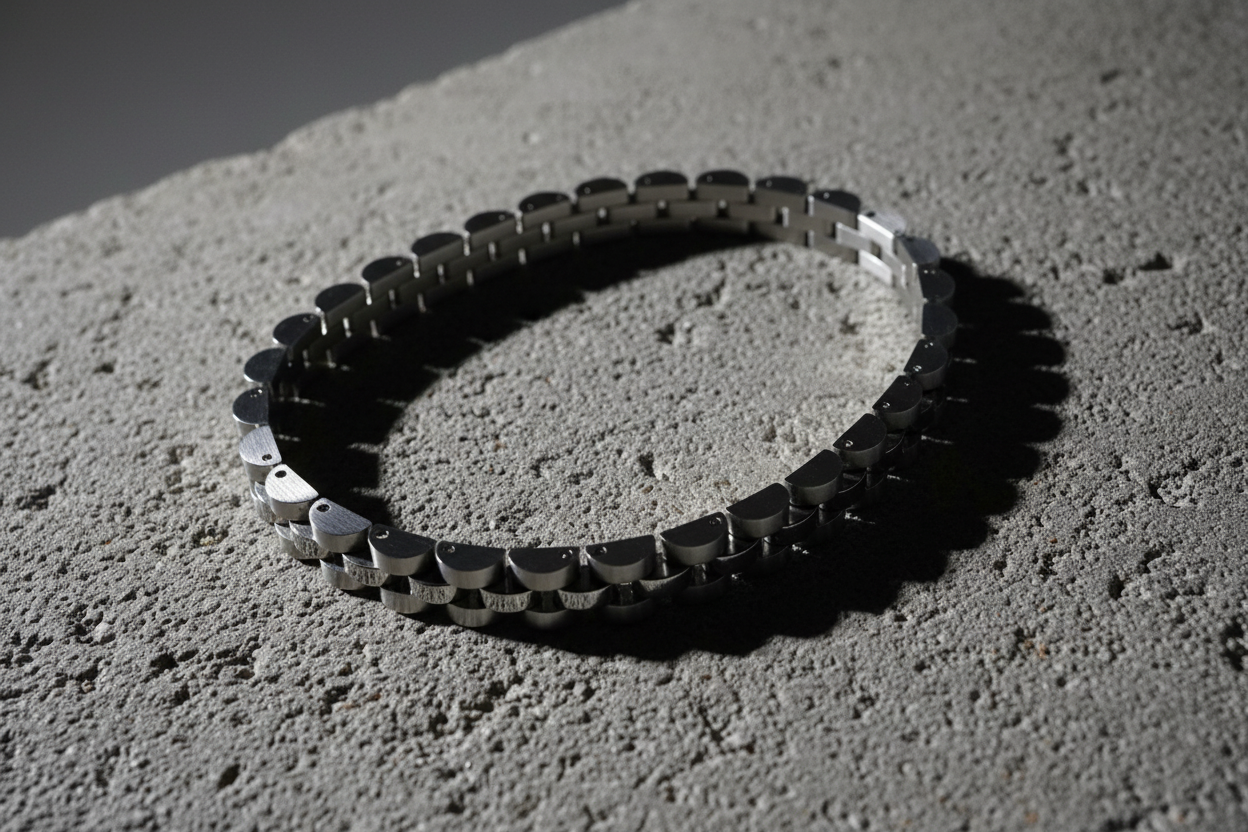 Βραχιόλι Steel Block Chain