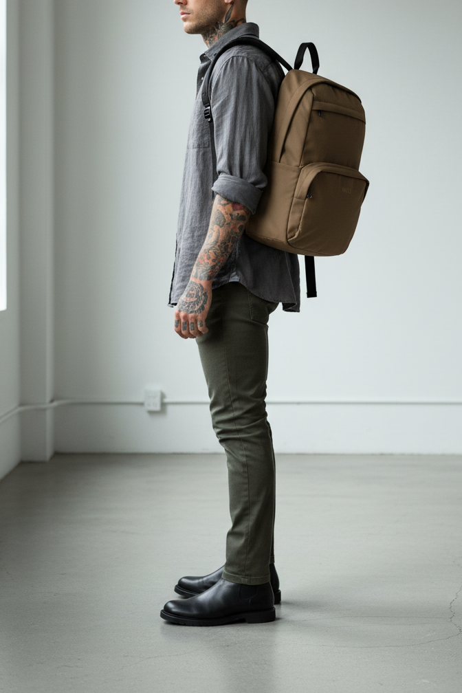 Σακίδιο Backpack Urban Minimalist – Μπεζ