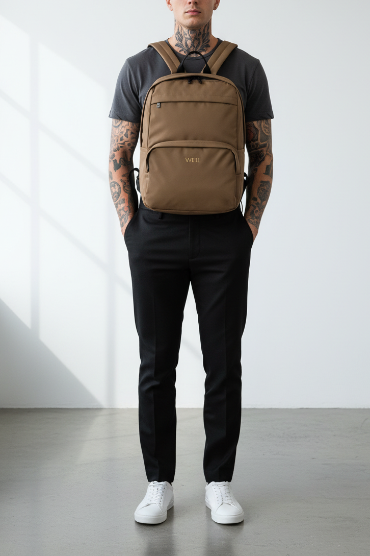 Σακίδιο Backpack Urban Minimalist – Μπεζ