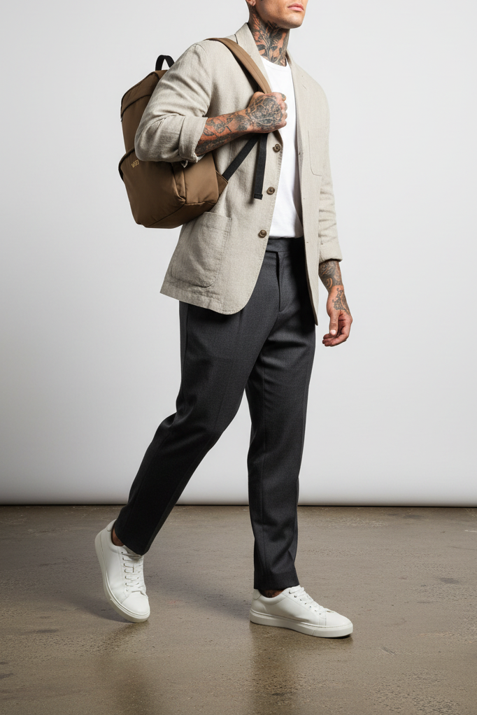 Σακίδιο Backpack Urban Minimalist – Μπεζ