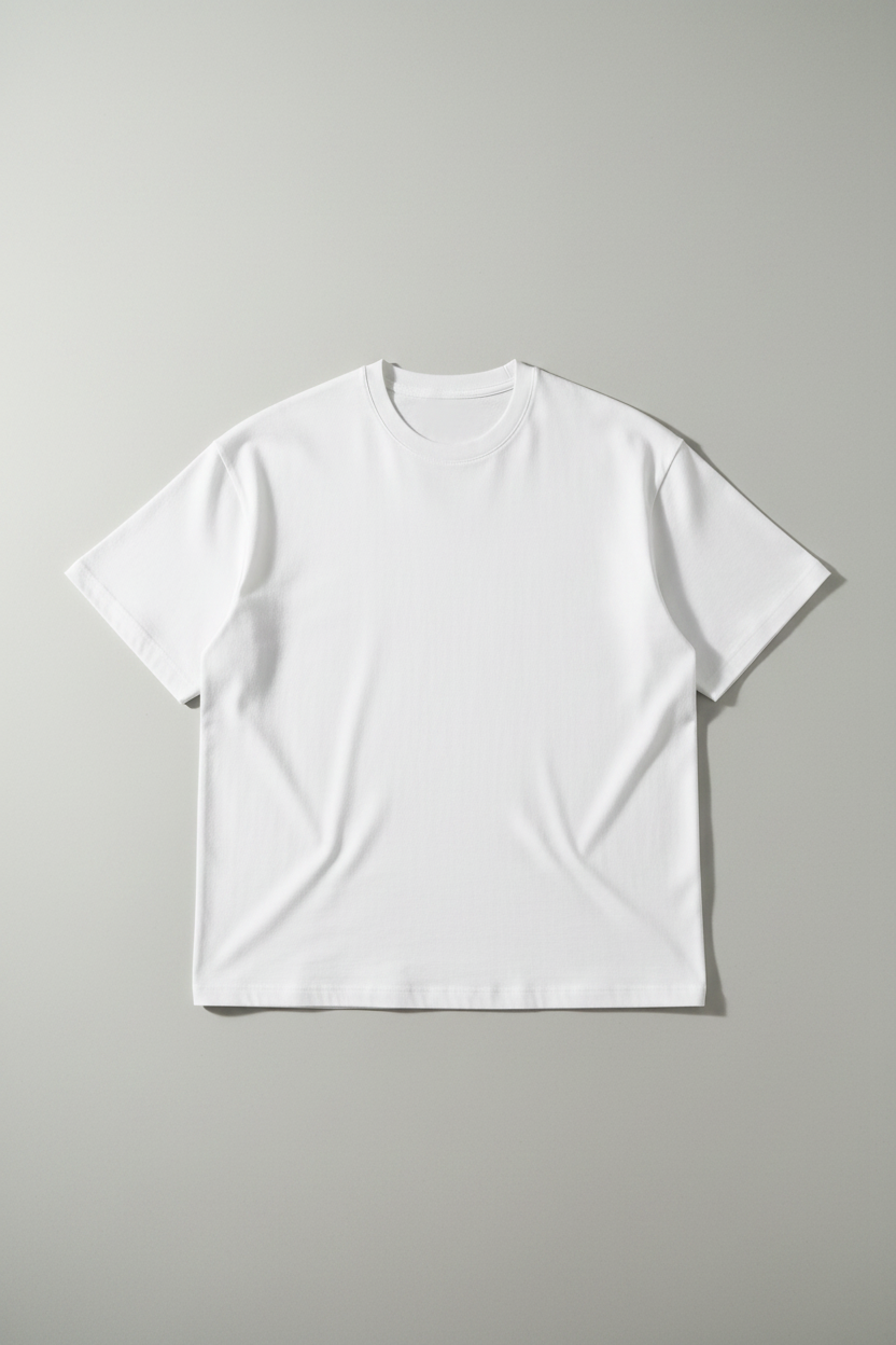 T-Shirt Relax Fit- Λευκό