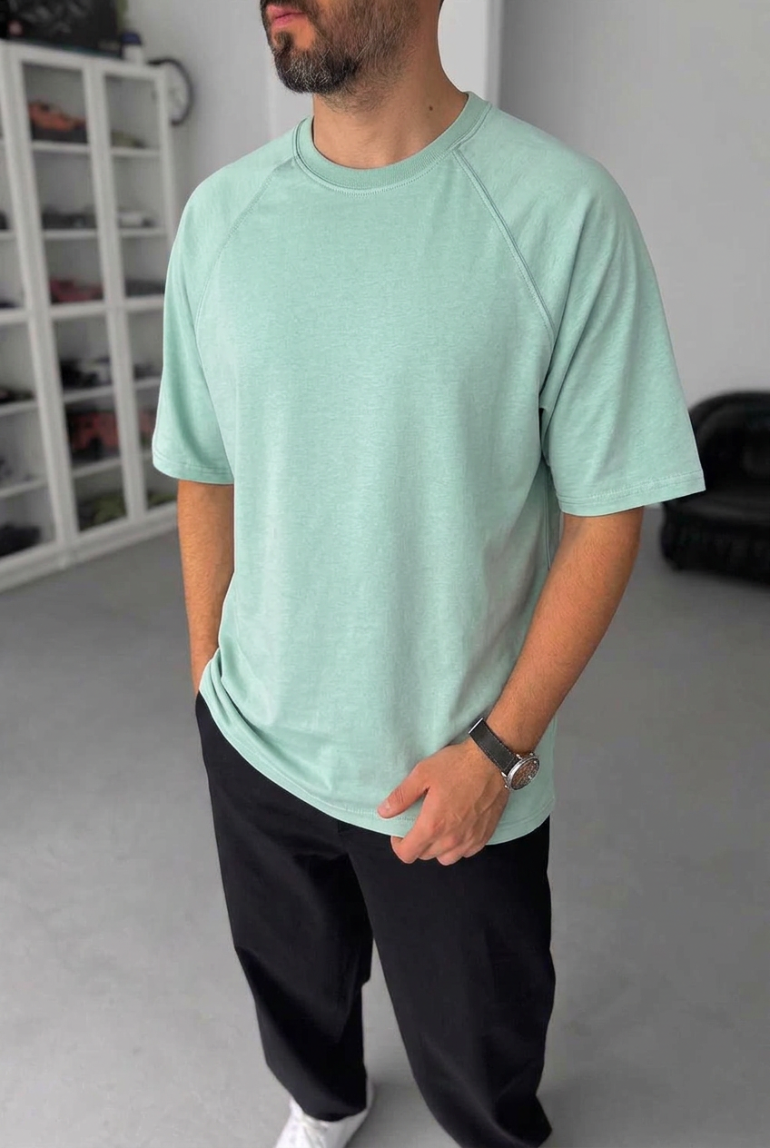 Basic T-Shirt Edition – Aqua Green