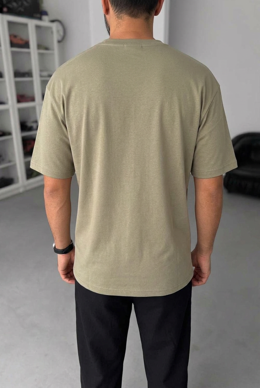 Relaxed Fit T-Shirt – Khaki