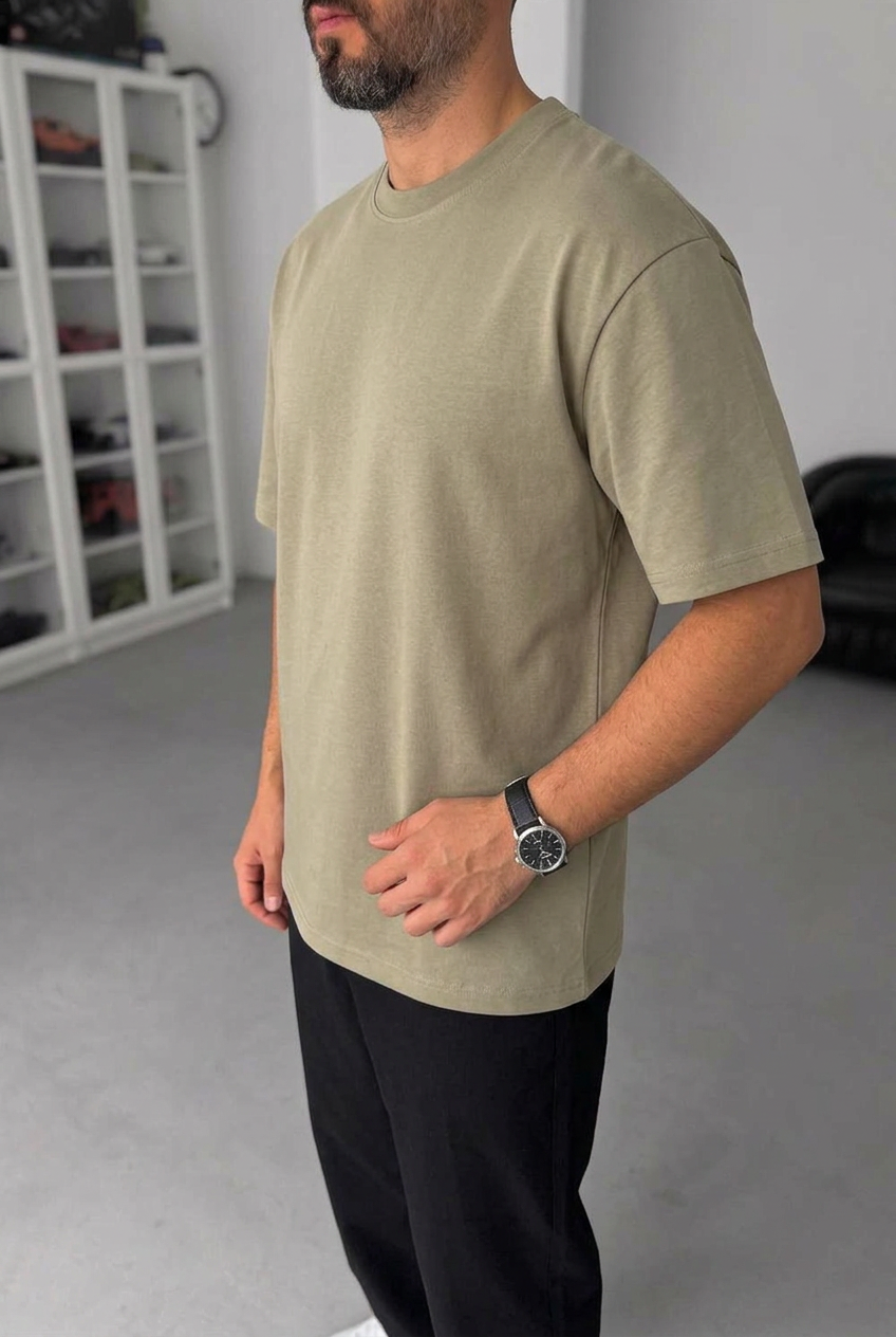 Relaxed Fit T-Shirt – Khaki