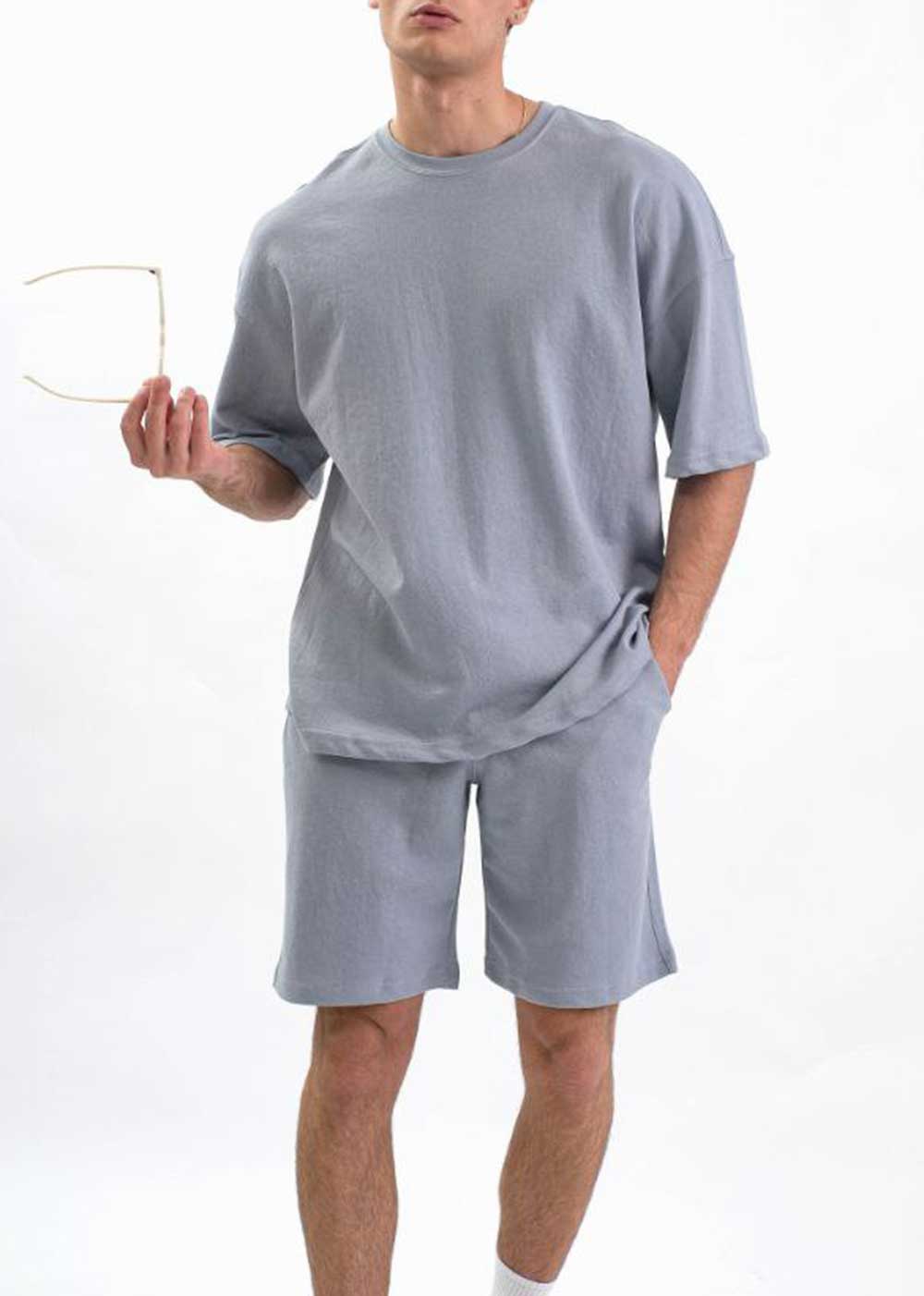 Basic Relax T-Shirt – Blue – 5