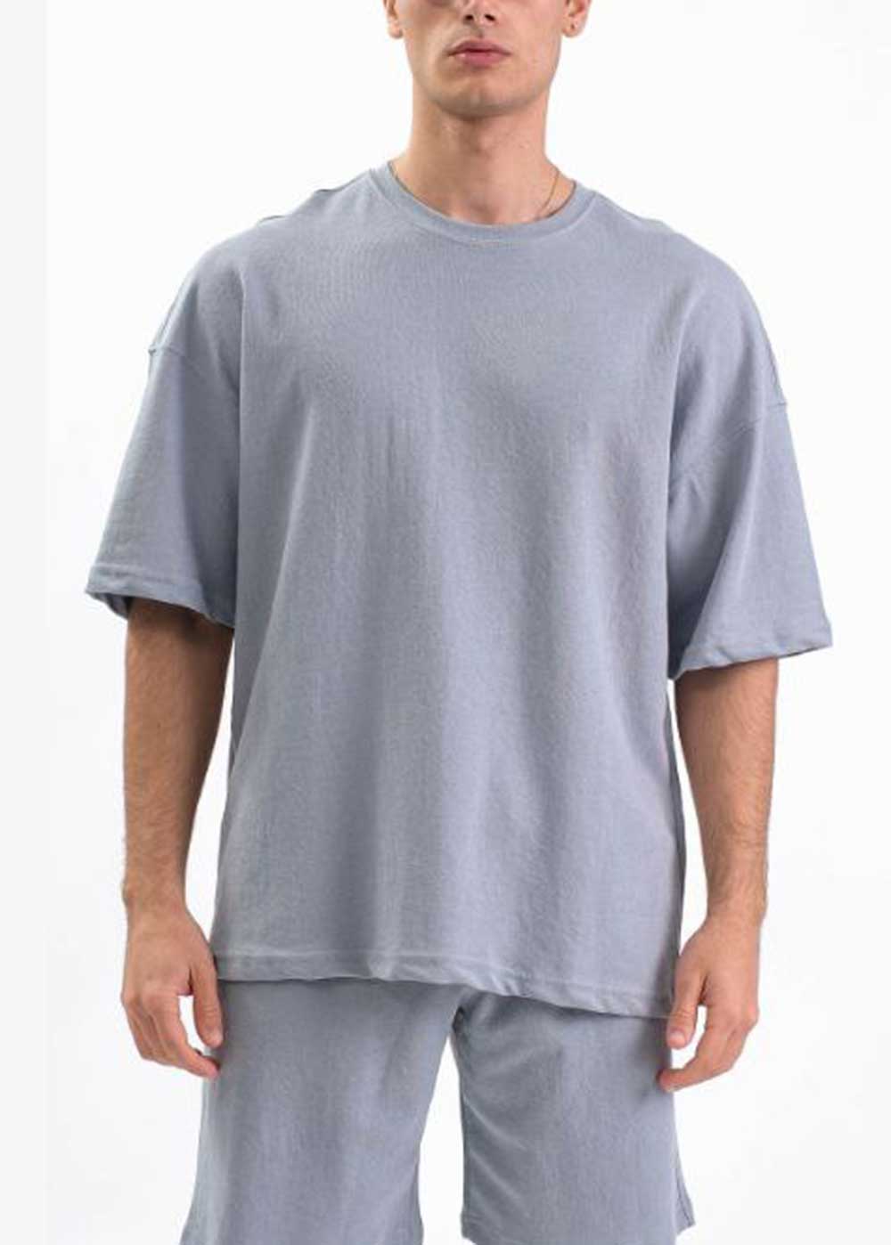 Basic Relax T-Shirt – Blue – 2