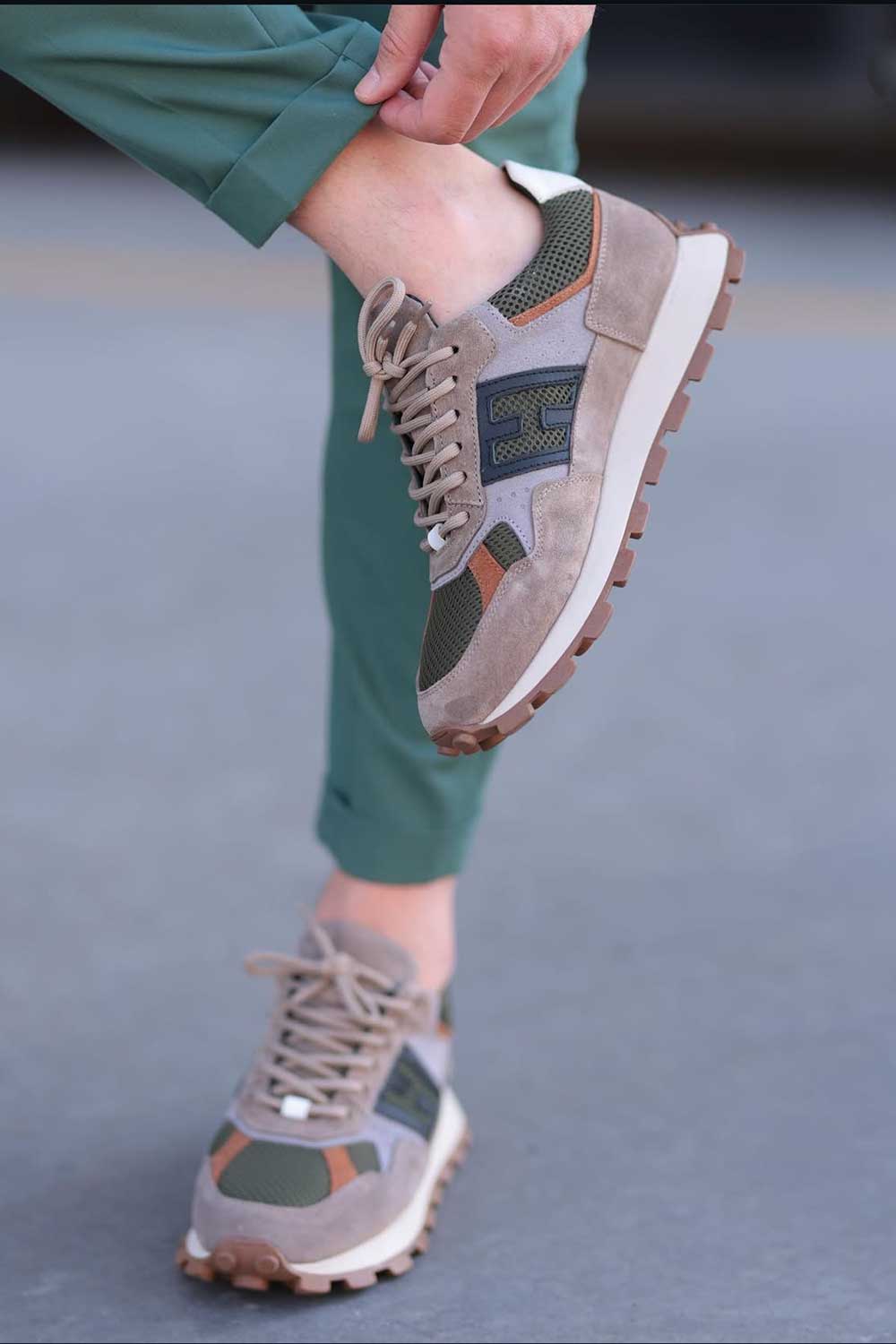 Αθλητικά Παπούτσια Suede Retro Runner Studio – Βιζόν