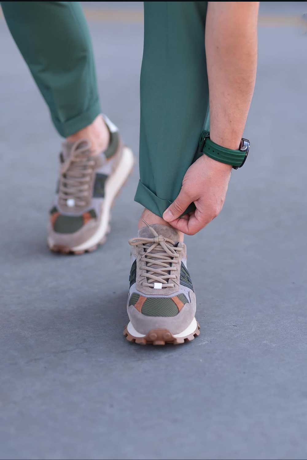 Αθλητικά Παπούτσια Suede Retro Runner Studio – Βιζόν