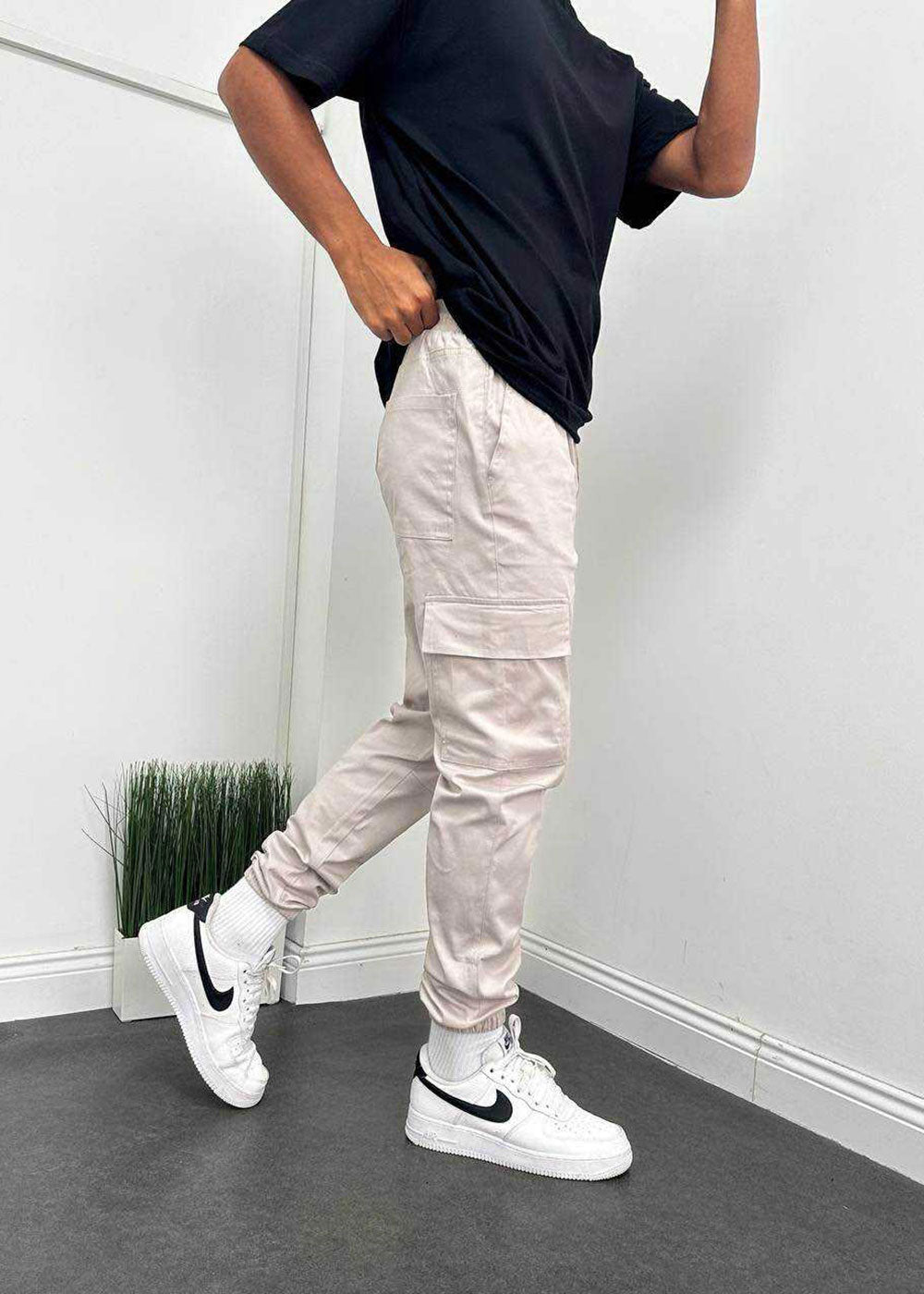 Παντελόνι Cargo Jogger Urban Utility – Γκρι – 3