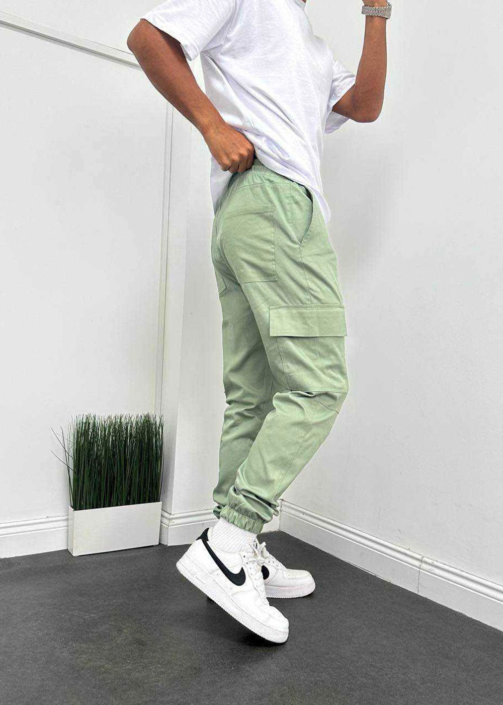 Παντελόνι Cargo Jogger Urban Utility – Μιντ – 2