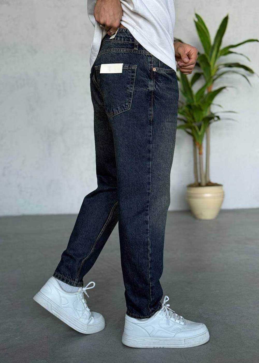 Παντελόνι Denim Loose Fit Splash-Art Studio - Μπλε