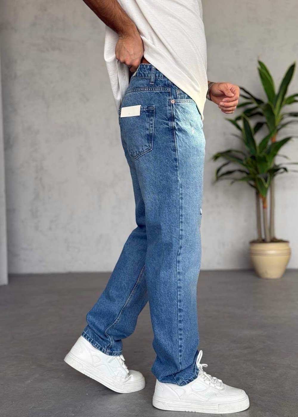 Παντελόνι Denim Distressed Urban Studio