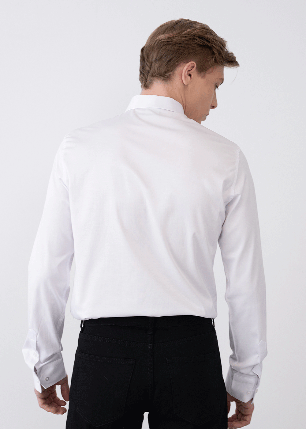 Πουκάμισο Formal Slim Hidden-Placket – Λευκό – 2