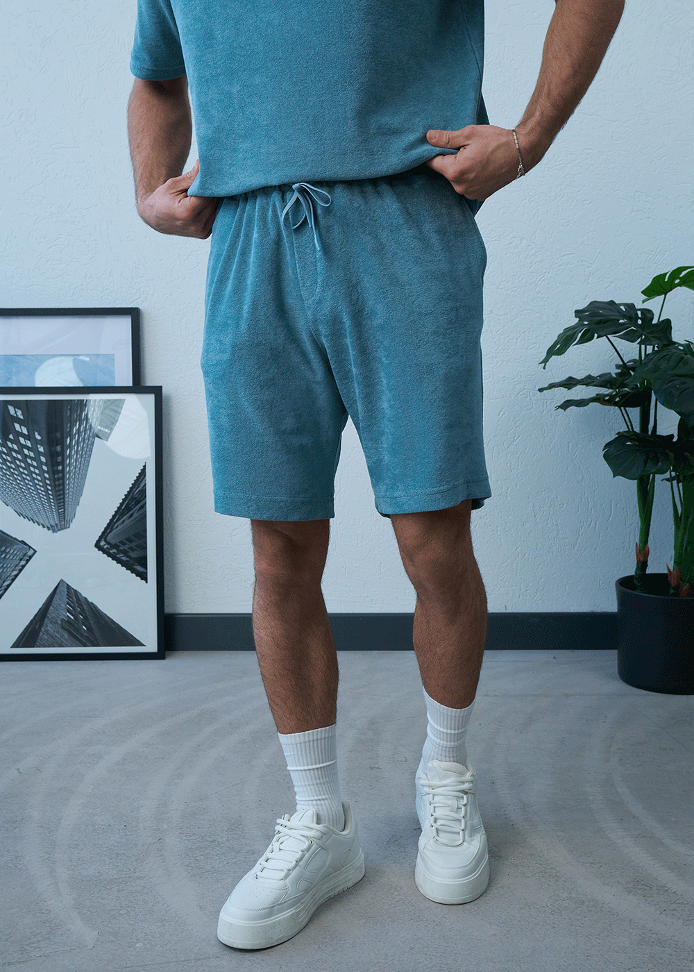 Πετσετέ Σετ Co-ord Terry Studio – Μιντ – 3