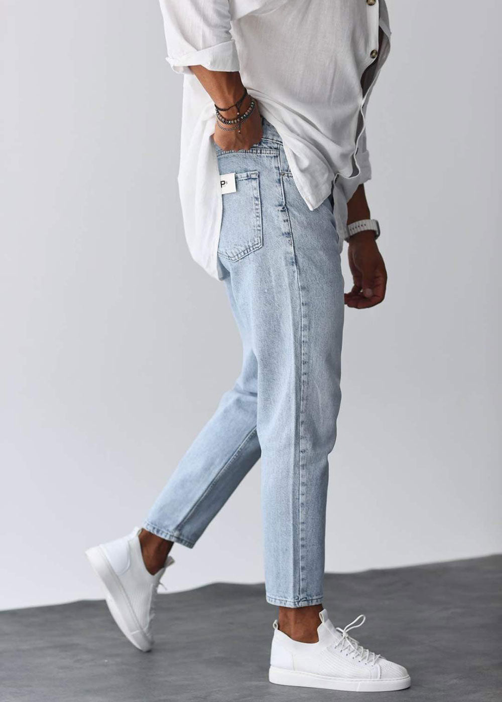 Basic Παντελόνι Τζιν Loose Fit– Του  Παγου – 2