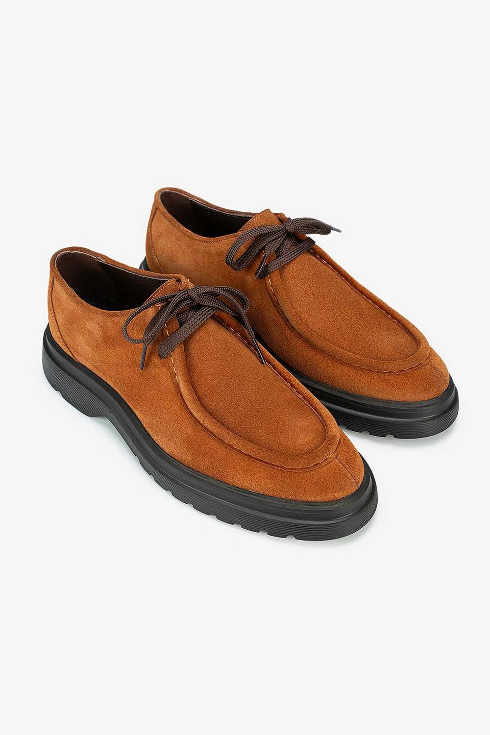 Χειροποίητα Παπούτσια Suede Urban Derby Studio – Ταμπά