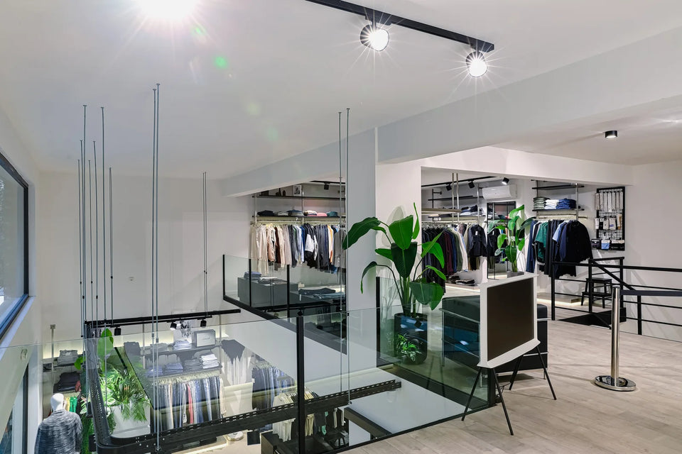 Το πατάρι και ο κάτω όροφος του ELLIZ CLOSET