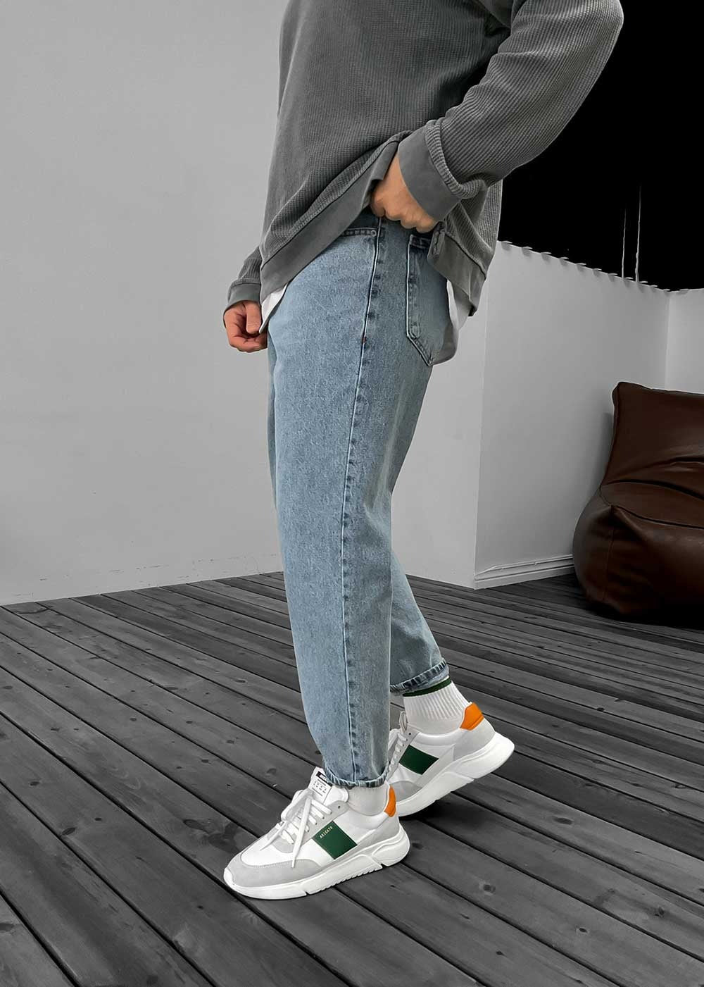 Παντελόνι Loose Fit Jean –Ανοιχτό Μπλε – 5