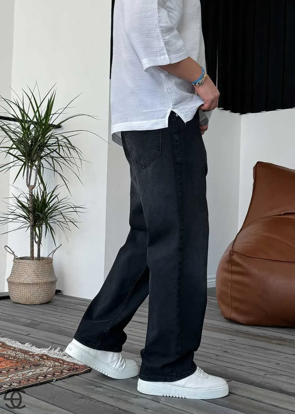 Παντελόνι Relax Baggy – Μαύρο