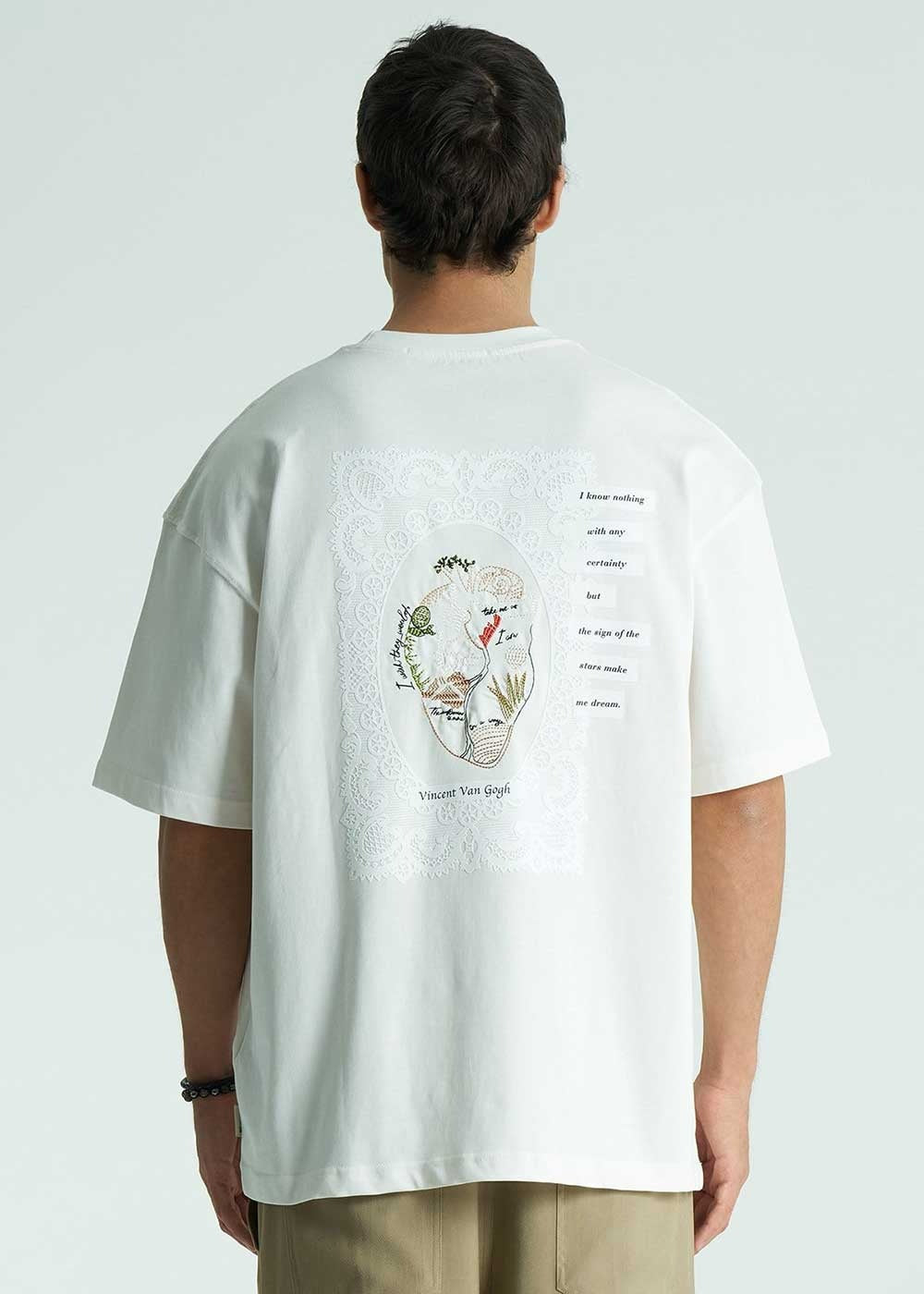 Oversized T-Shirt Heart Atlas – Λευκό – 6