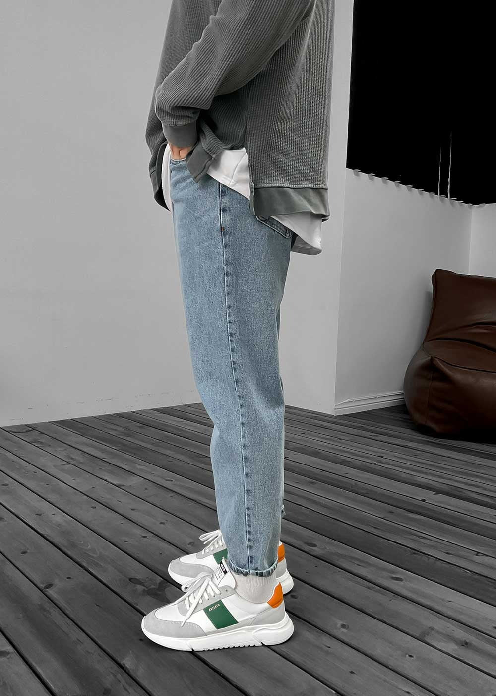 Παντελόνι Loose Fit Jean –Ανοιχτό Μπλε – 6