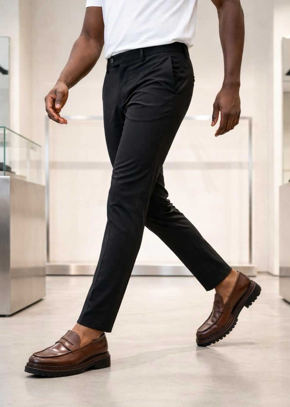 Classic Leather Shoe – Καφέ