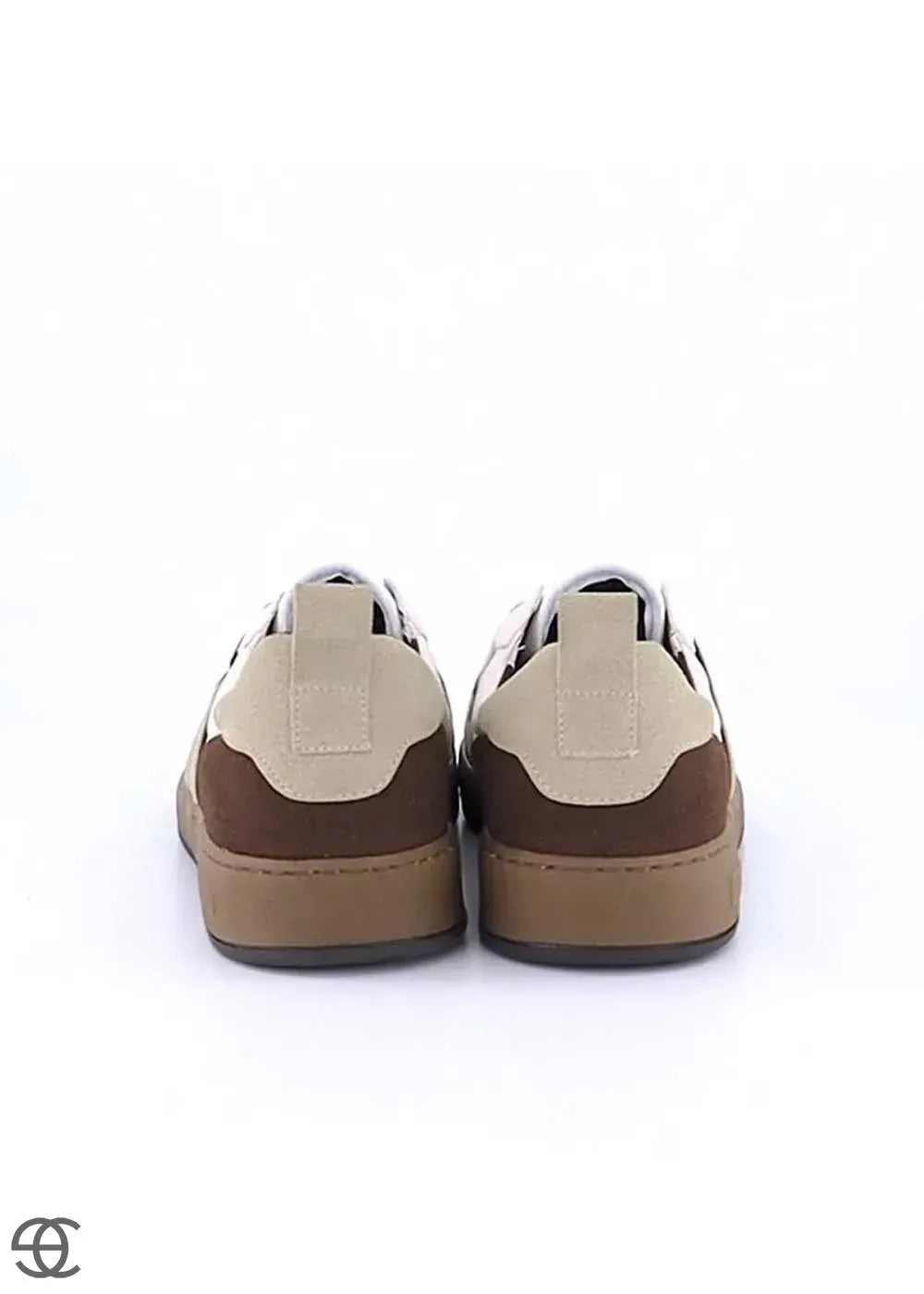 Faux Leather GG Sneakers – Καφέ – 3