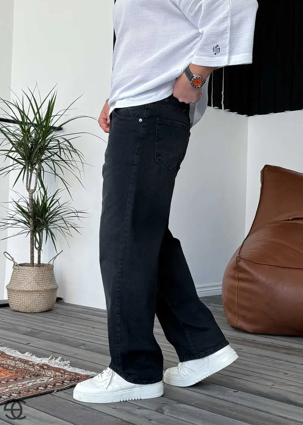 Παντελόνι Relax Baggy – Μαύρο