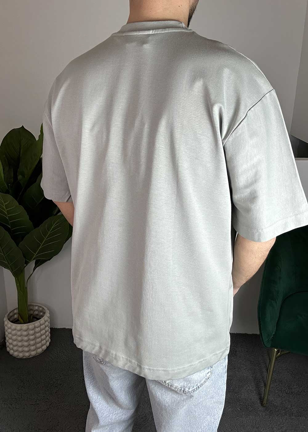 Oversized T-Shirt ALASKA - Γκρι – 2