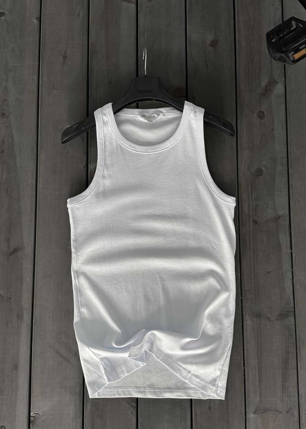 Basic Tank Top – Λευκό – 4