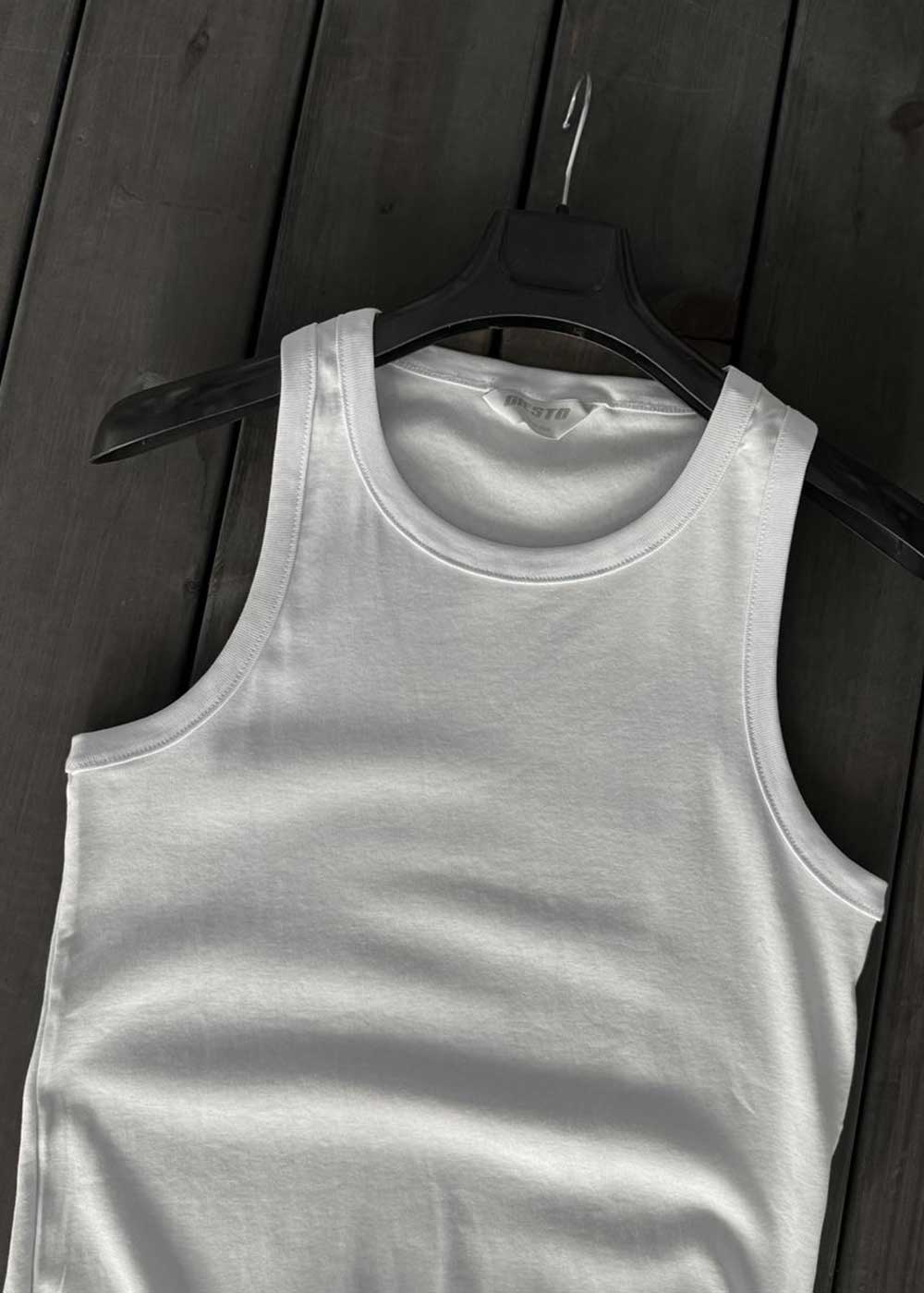 Basic Tank Top – Λευκό – 2