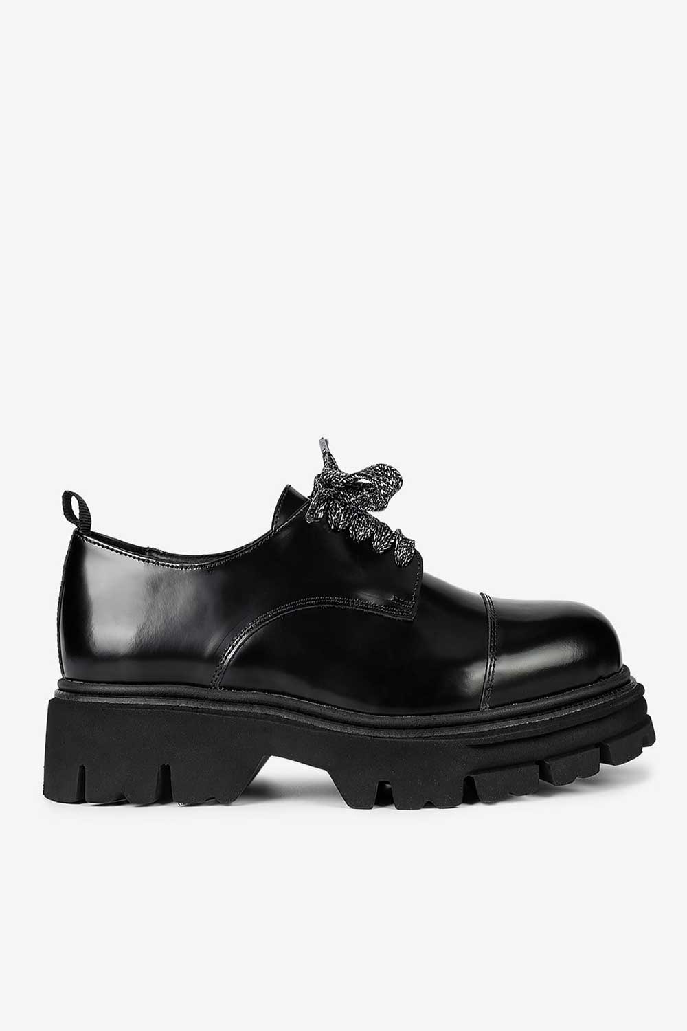 Χειροποίητα Δερμάτινα Παπούτσια Leather Rock Derby Studio – Μαύρο