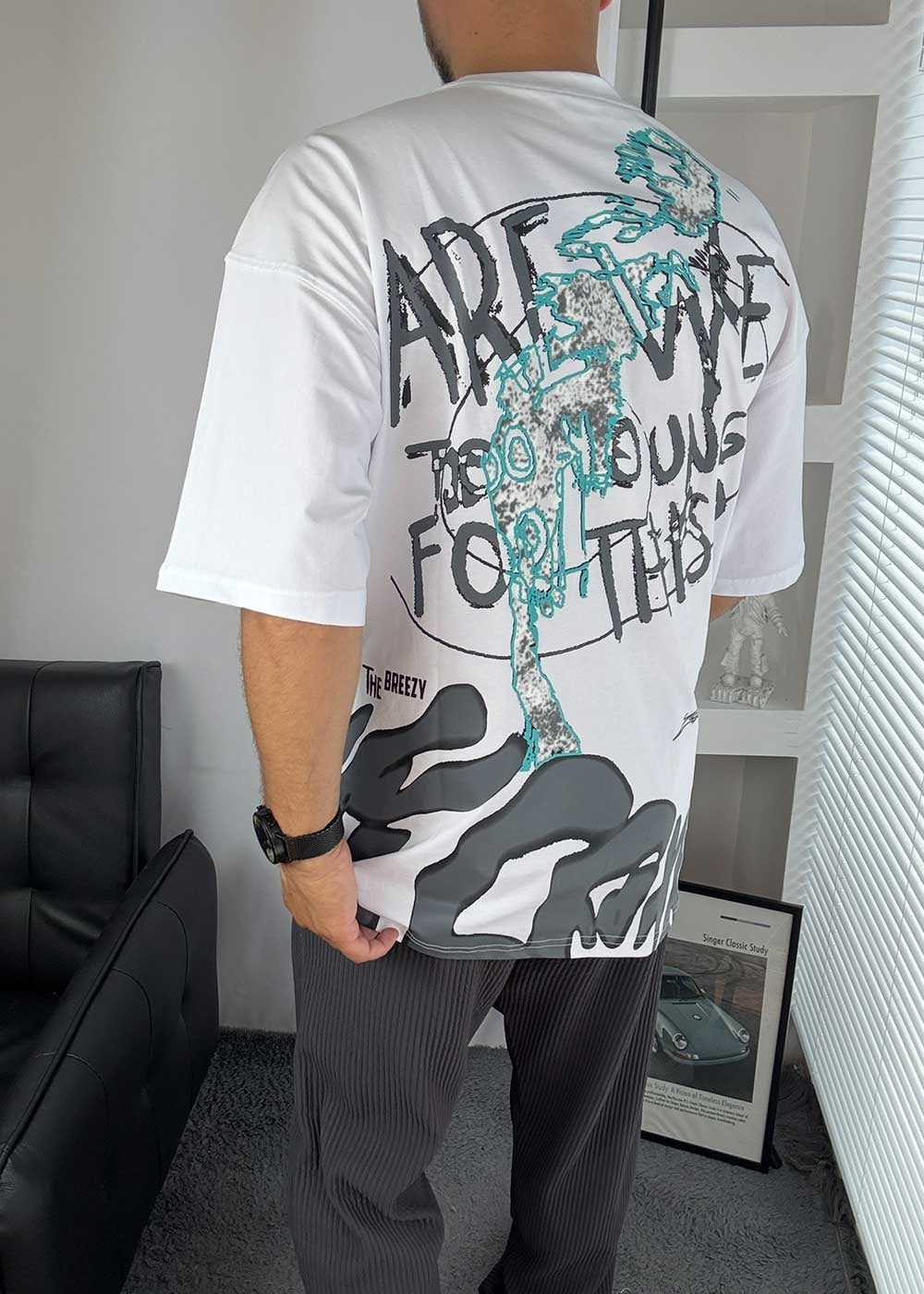 The Breezy Oversized T-Shirt – Λευκό