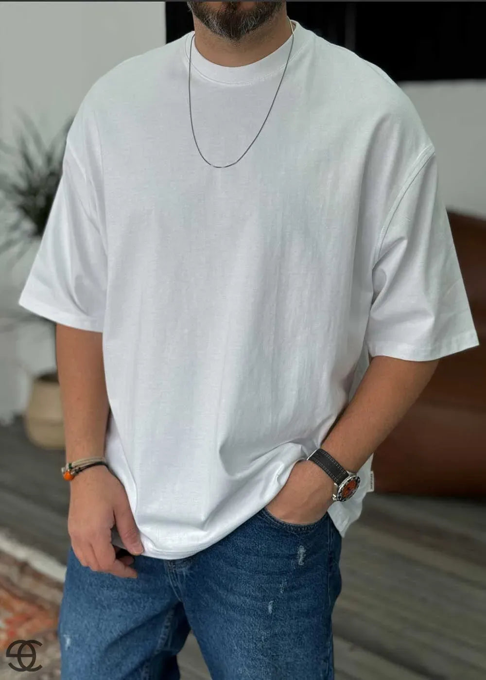 Basic Oversized T-Shirt – Λευκό