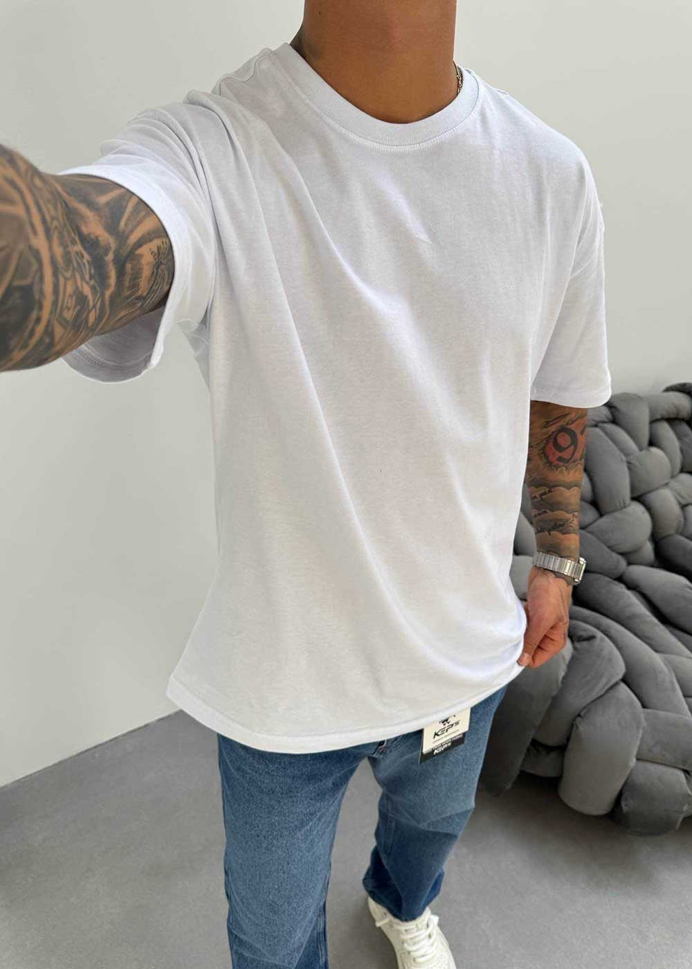 Basic Oversized T-Shirt – Λευκό