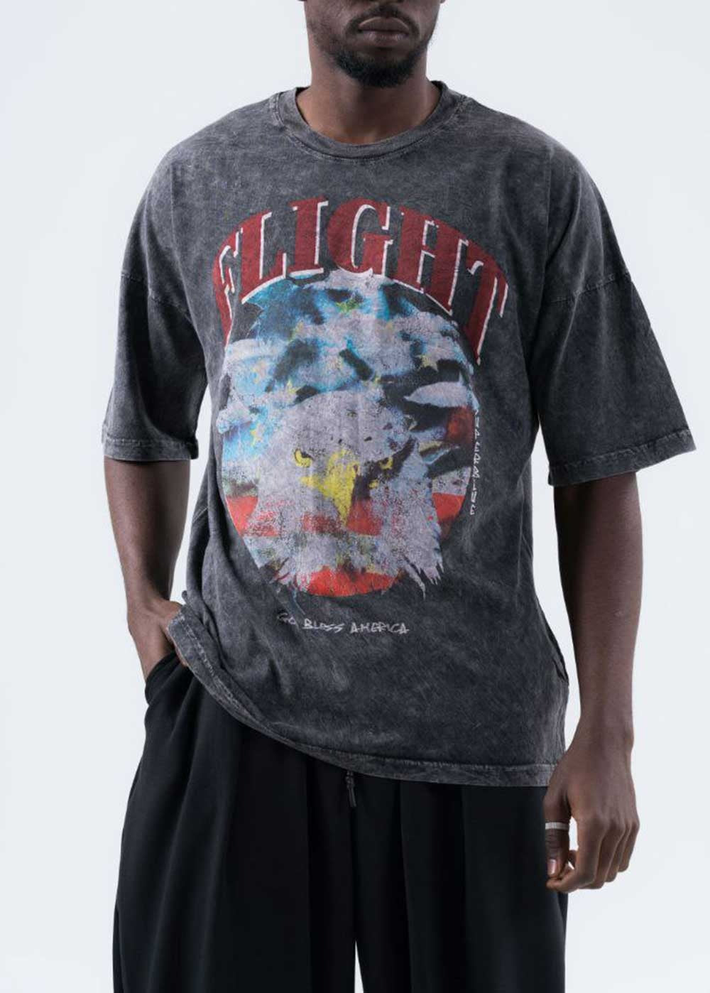 Relax T-Shirt Flight – Ανθρακί