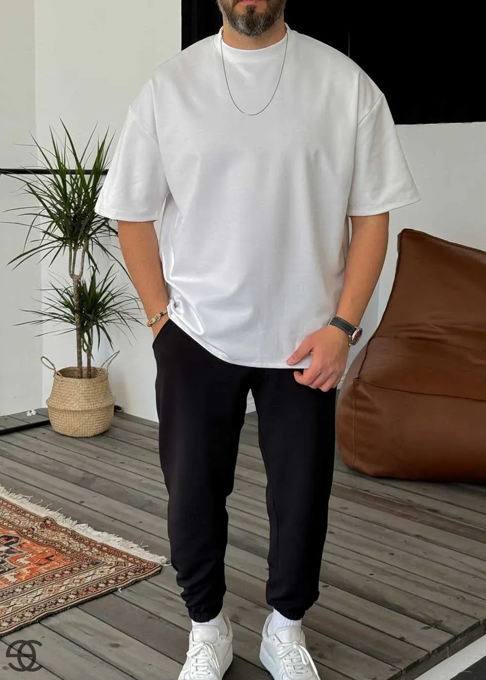 Basic Oversized T-Shirt – Λευκό