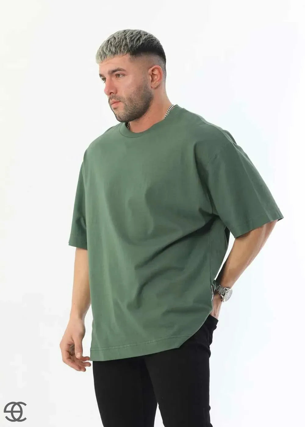Basic Oversized T-shirt – Πράσινο