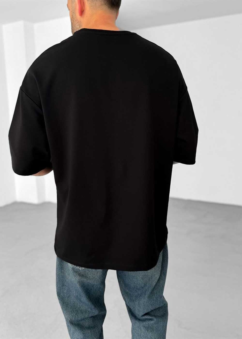 Basic Oversized T-Shirt – Μαύρο