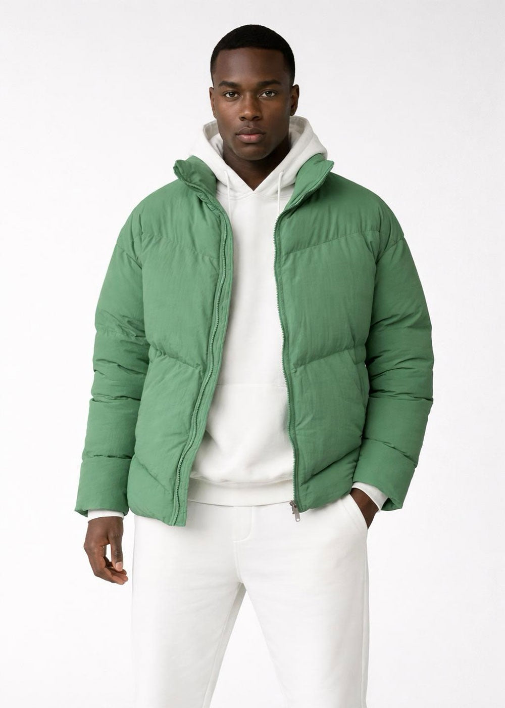 Basic Puffer Πανωφόρι – Πράσινο