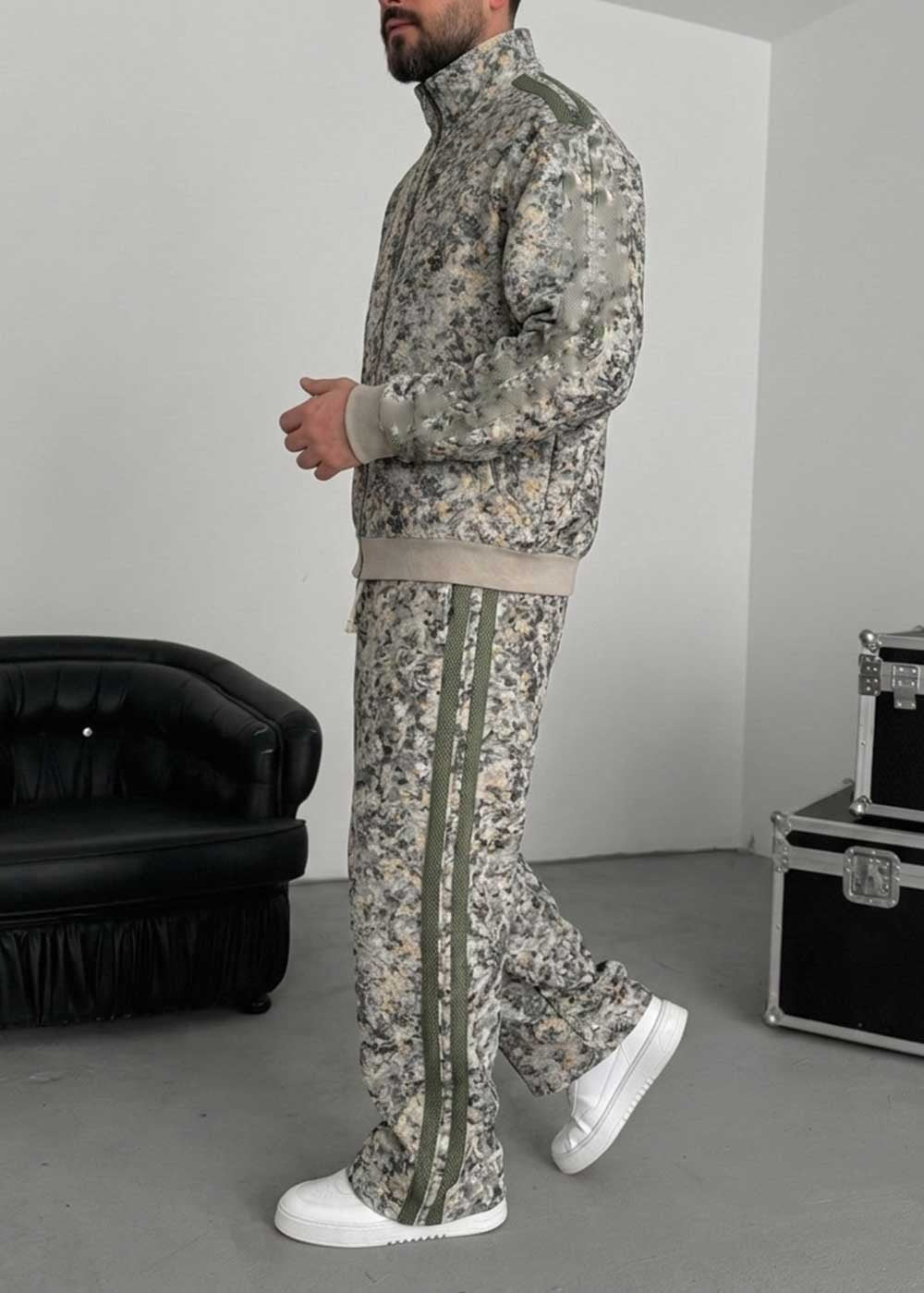 Σετ Φόρμας Urban Camo Digita – Χακί / Γκρι – 2
