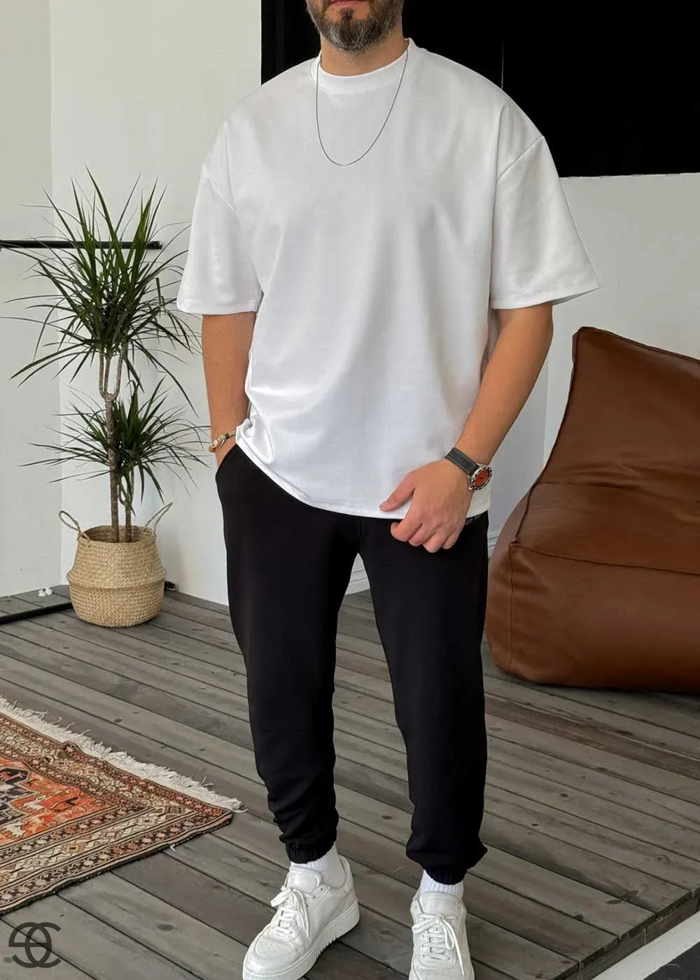 Basic Oversized T-Shirt – Λευκό