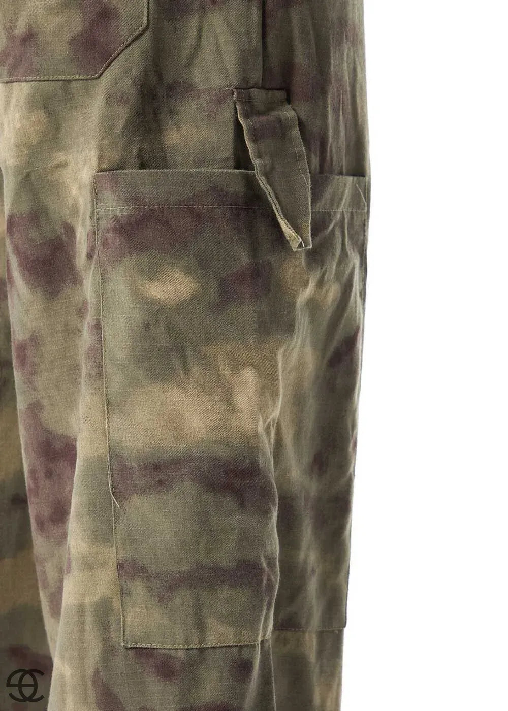Cargo Παντελόνι Baggy Παραλλαγής – Σκούρο Χακί – 2