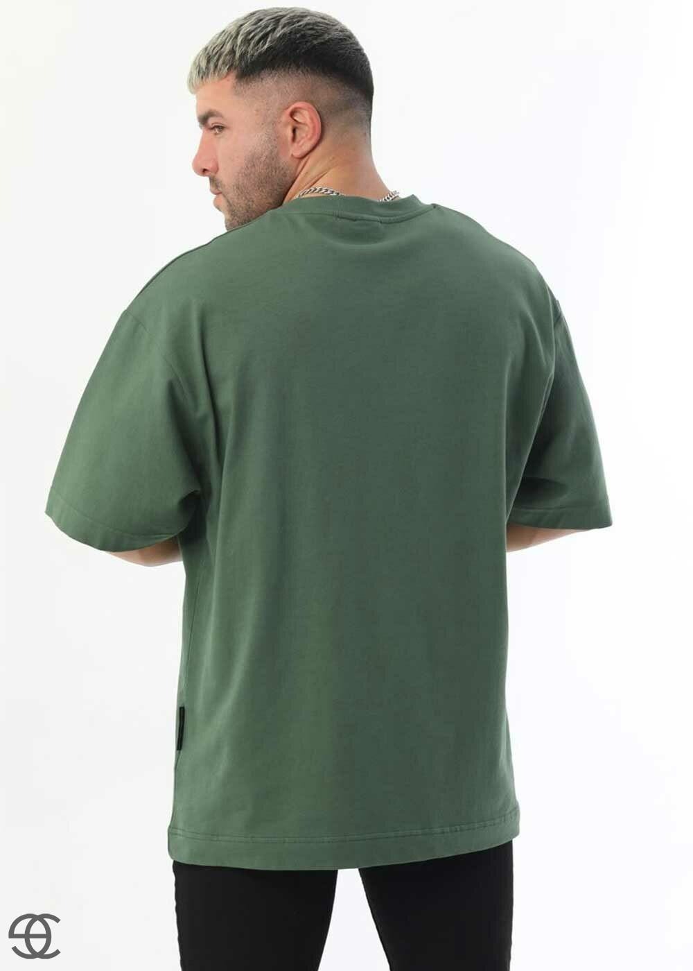 Basic Oversized T-shirt – Πράσινο – 2