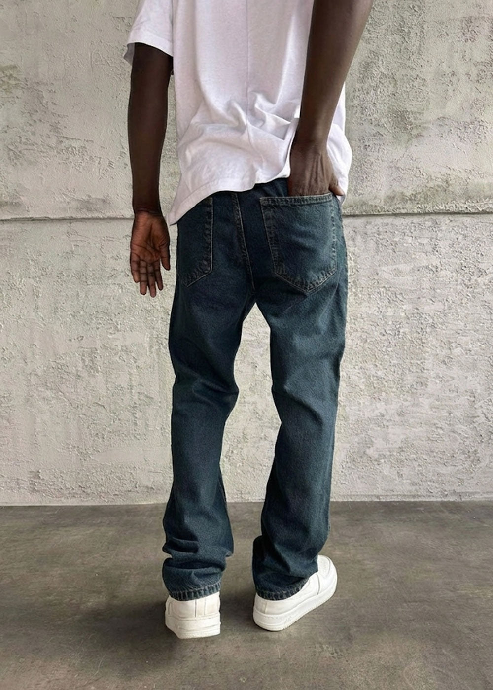Τζιν Baggy Regular Fit – Σκούρο Μπλε – 2