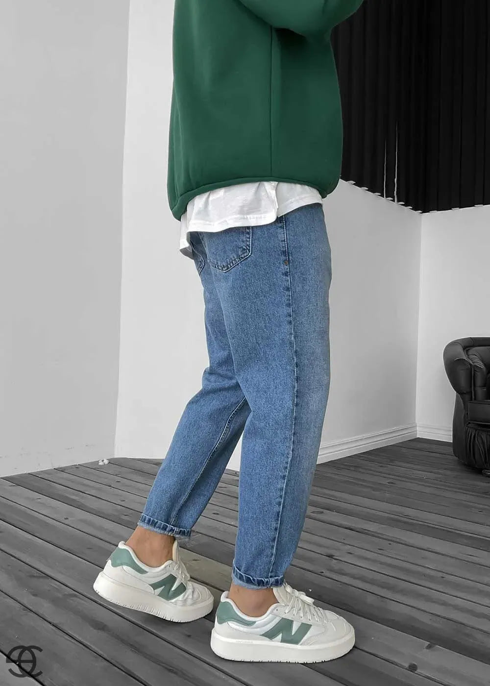 Παντελόνι Τζιν Loose Fit –Ανοιχτό Μπλε – 3