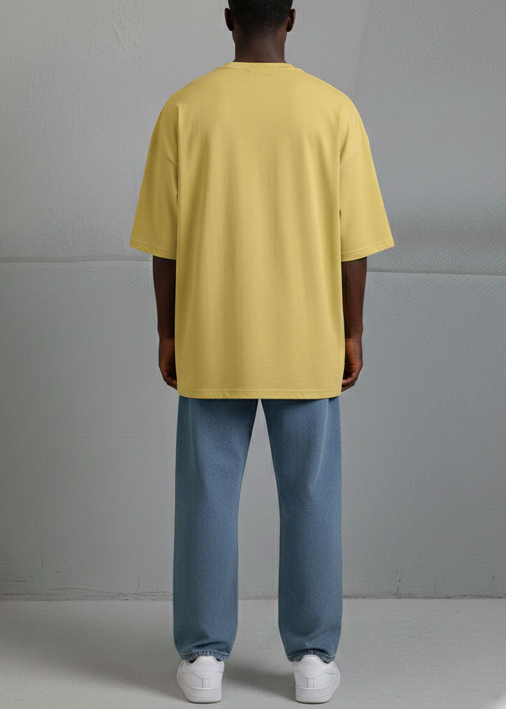 Basic T-Shirt – Κτρινο – 3