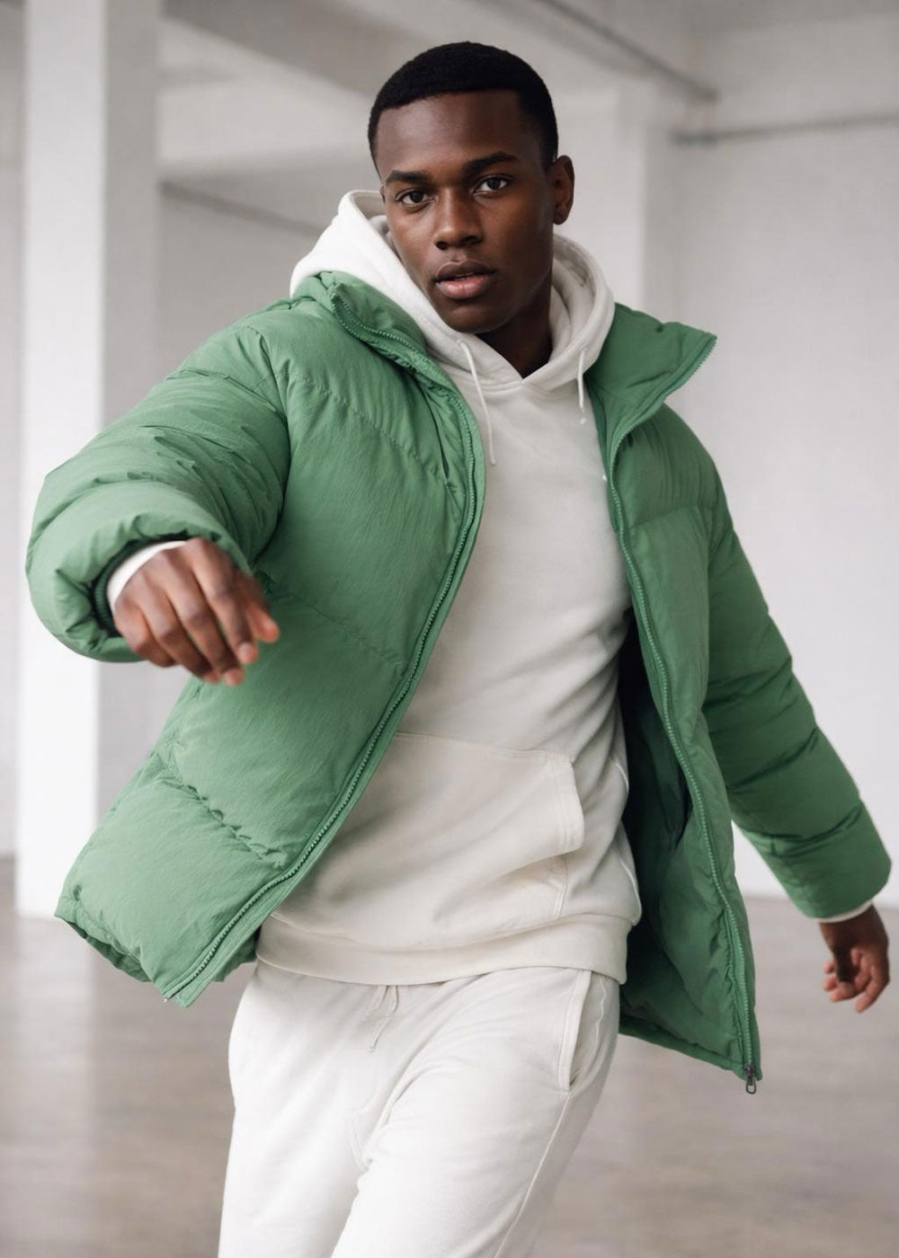 Basic Puffer Πανωφόρι – Πράσινο