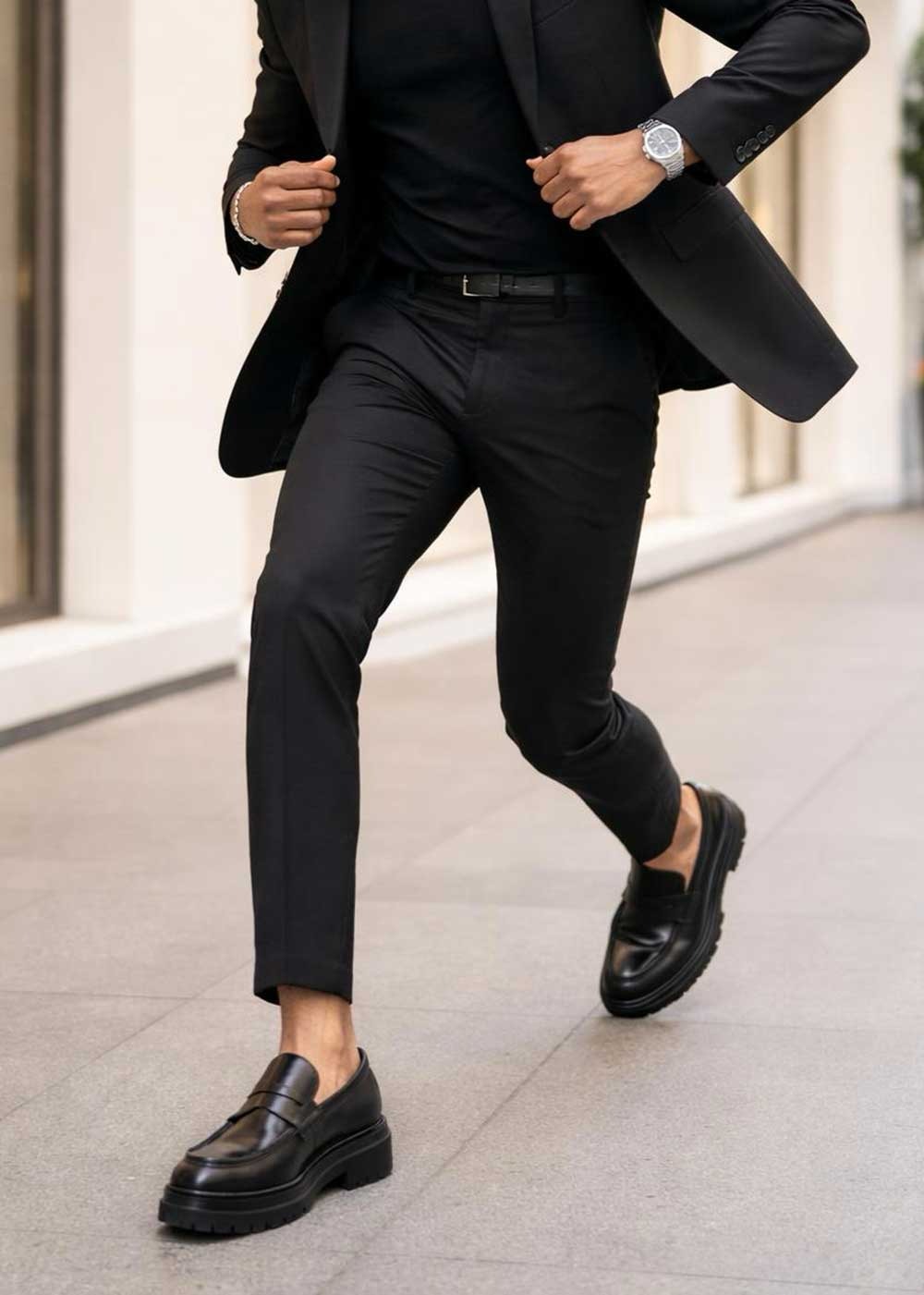 Classic Leather Shoe – Μαύρο – 6