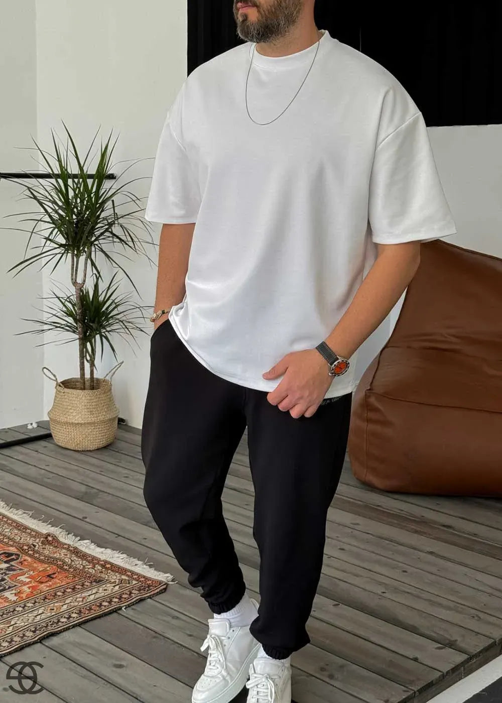 Basic Oversized T-Shirt – Λευκό